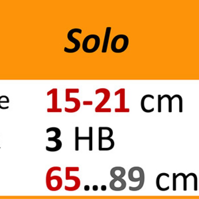 Blumentopfhalterung Solo / 3 Stk. HB / FLB 65...89cm