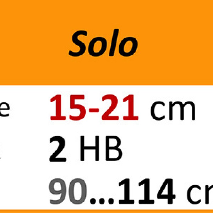 Blumentopfhalterung Solo / 2 Stk. HB / FLB 90...114cm