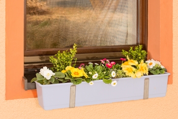 Montage VOR dem Fensterbrett